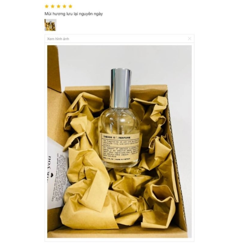 NƯỚC HOA TRESOR DUPE LE LABO