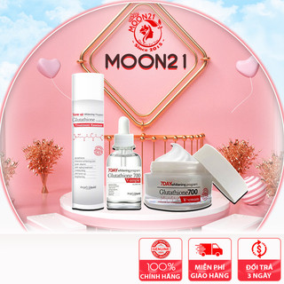Bộ dưỡng trắng da 7Day Angel's Liquid Glutathione dưỡng ẩm nâng tông mờ nám tàn nhang trắng da chính hãng MOON21