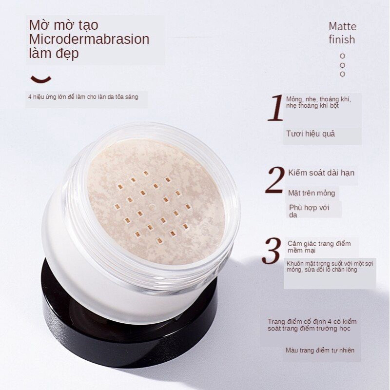 Phấn phủ kiềm dầu Laura Mercier 5gram màu Translucent Loose Setting Bill Sephora