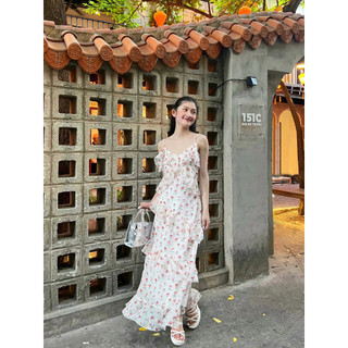 Đầm maxi hoa