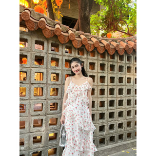 Đầm maxi hoa