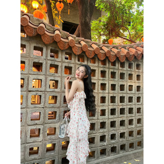 Đầm maxi hoa