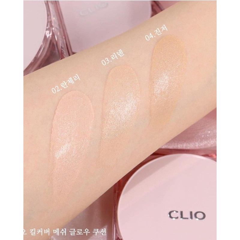 Phấn Nước Căng Bóng Clio Glow Mesh Cushion Kèm Lõi Refill