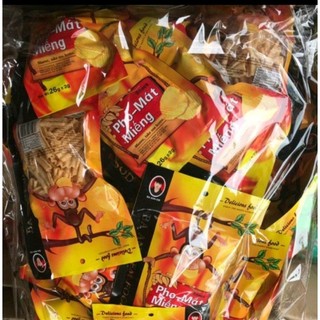 Combo 10 gói snack pho mát miếng