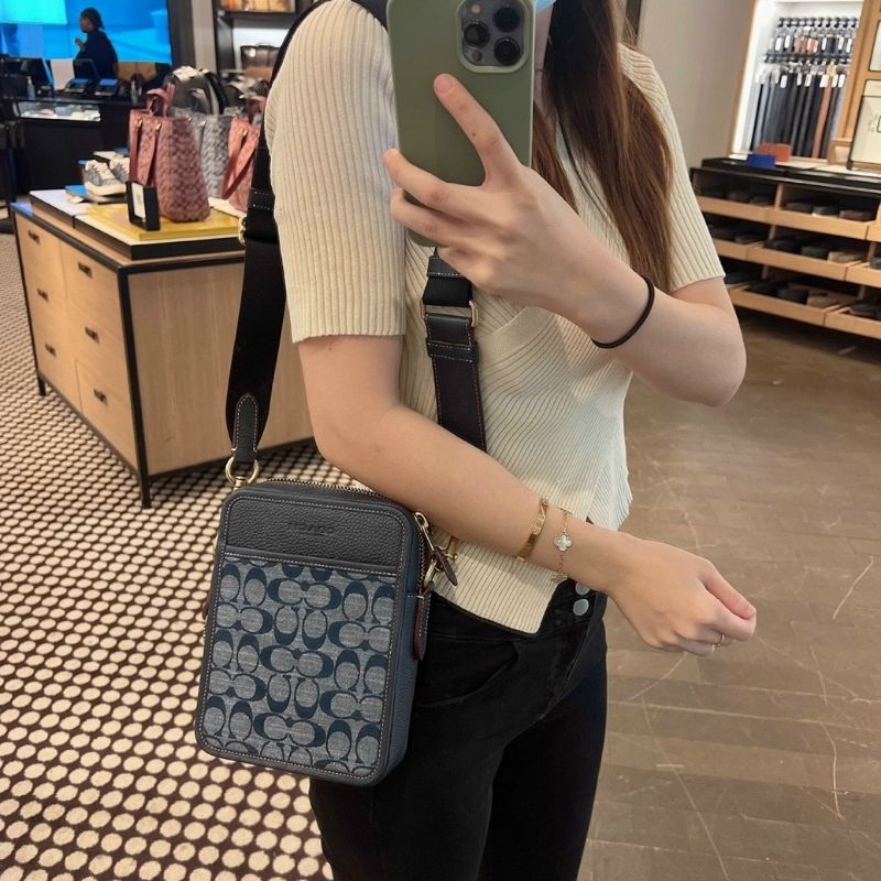 Túi COACH SULLIVAN CROSSBODY da thật sang xịn