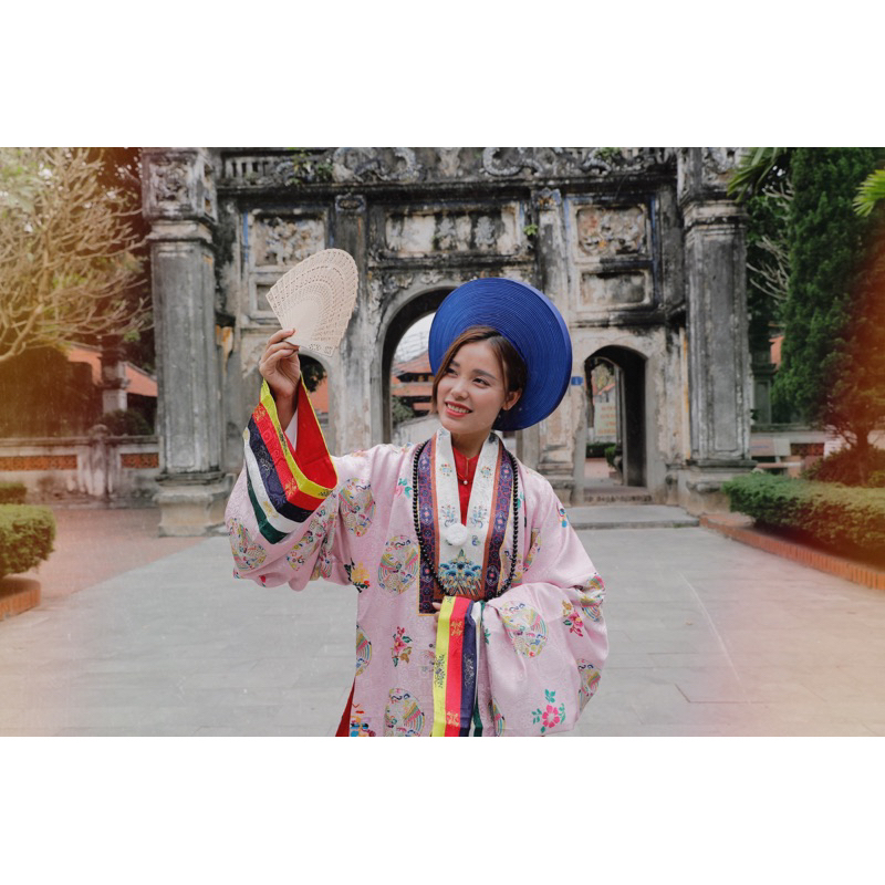 Cổ áo Nhật Bình gấm