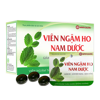 Viên ngậm ho Nam Dược hộp 40 viên kẹo ngậm