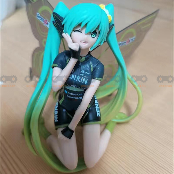 Mô hình Hatsune Miku Team Ukyo trang trí pc - figure trang trí 14cm dễ thương - mô hình cute siêu đẹp