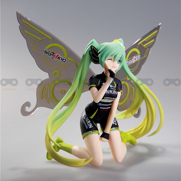 Mô hình Hatsune Miku Team Ukyo trang trí pc - figure trang trí 14cm dễ thương - mô hình cute siêu đẹp