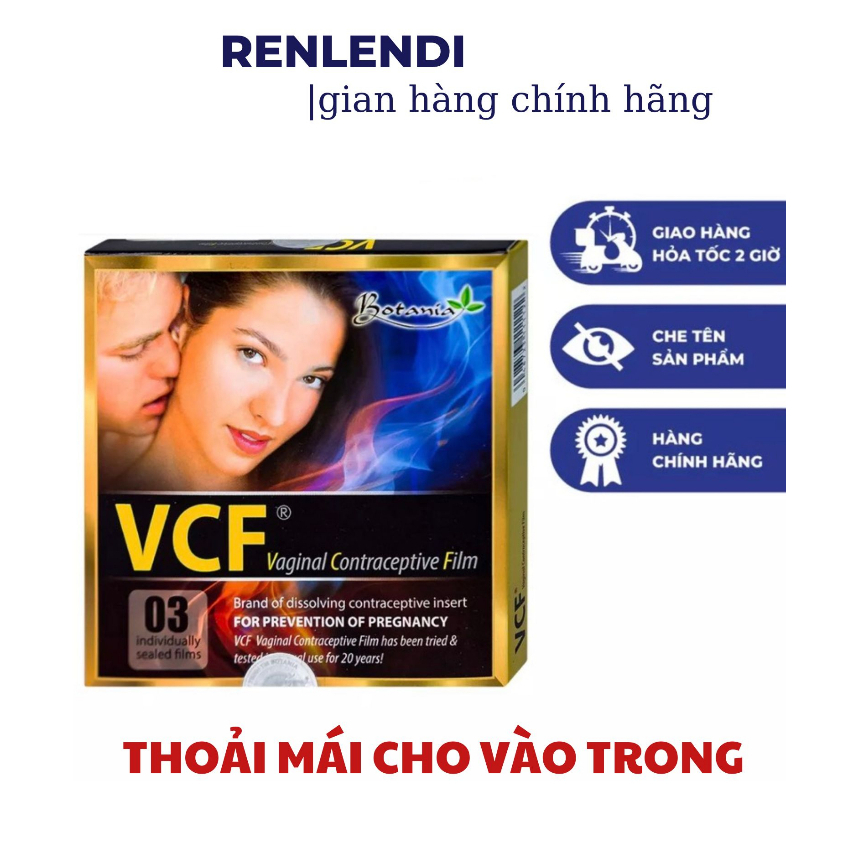 Màng film tránh thai VCF - USA - Renlendi Store