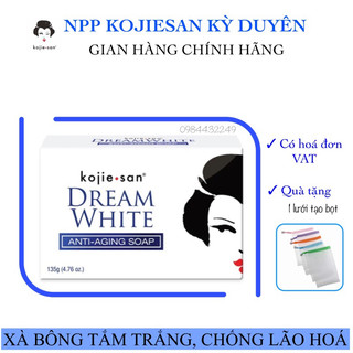 [135g HÀNG CHÍNH HÃNG] Xà bông tắm trắng, chống lão hoá Dream white soap 135g