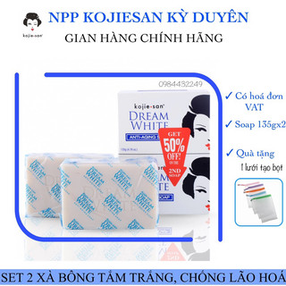 Combo 2 xà bông tắm trắng, chống lão hoá Dream white soap [135g HÀNG CHÍNH HÃNG]