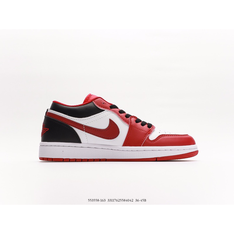 Giày Sneaker Jordan 1 Low Chicago Black | Best Quality