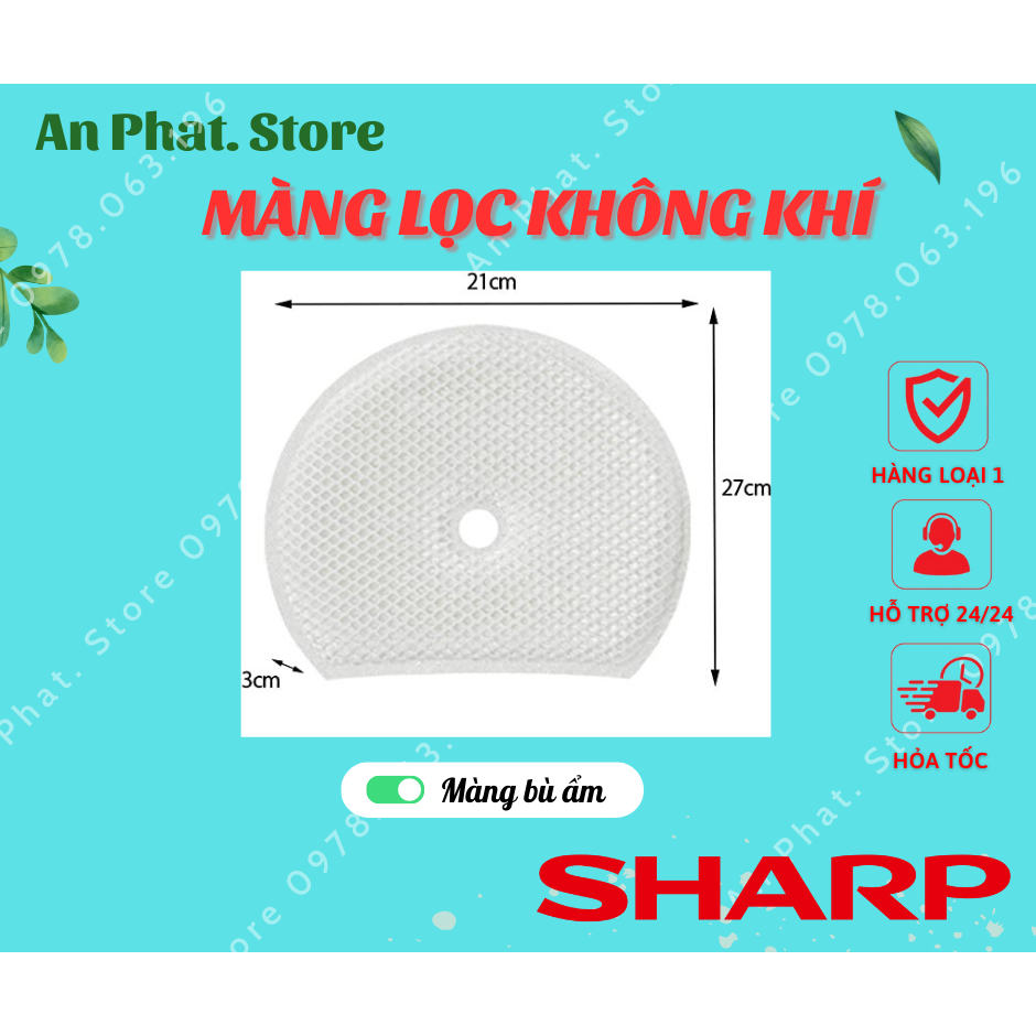 Màng bù ẩm SHARP - KI-GS50, KI-GS70, KI-HS50, KI-HS70, KI-JS50, KI-JS70, KI-LS50, KI-S50E5, KI-S50E6,.......