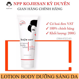 Kem dưỡng thể làm trắng da Kojie San Lightening Body Lotion