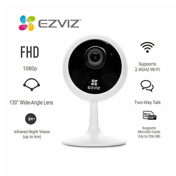 Camera EZVIZ wifi IP CS-C1C-B 1080p , nén H265, có đàm thoại, góc quan sát rộng