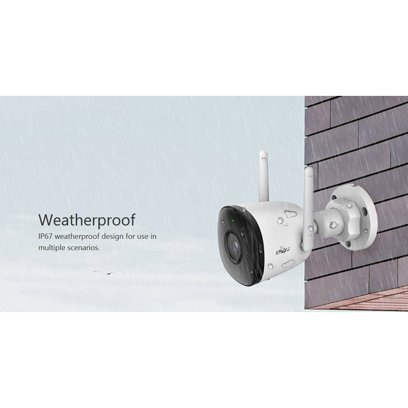 Camera IP Wifi IMOU Bullet 2C-D IPC-F22P-D 2MP Ngoài trời1080p Full HD, Có Mic, Tầm Nhìn Ban Đêm, Phát Hiện Con Người