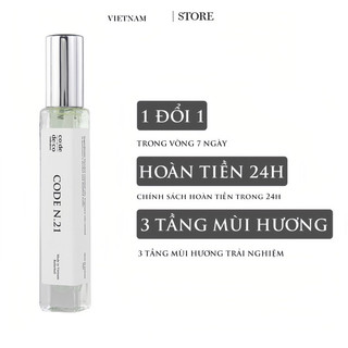 Tinh dầu nước hoa codecode bad boy - 10ml dạng xịt
