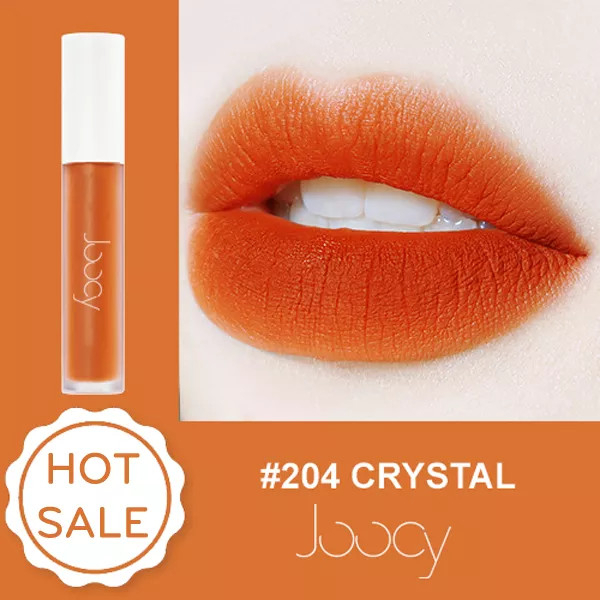 Son môi lì thiên nhiên JOOCY 3g màu #204 CRYSTAL