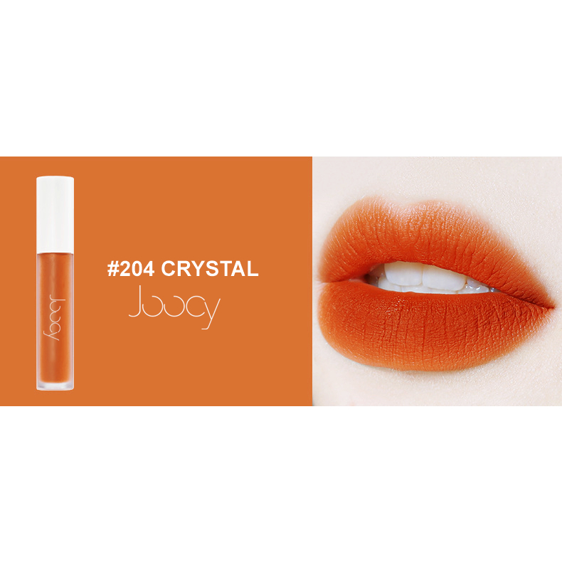 Son môi lì thiên nhiên JOOCY 3g màu #204 CRYSTAL