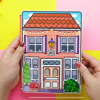 Ngôi nhà búp bê giấy Toca Boca #27 Chocolate House
