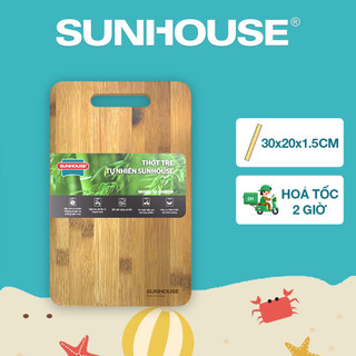 Thớt tre tự nhiên sunhouse ks-ch3020b