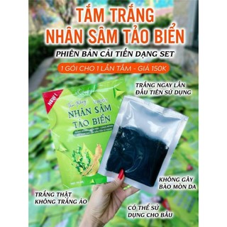 Tắm trắng nhân sâm tảo biển ncollagen