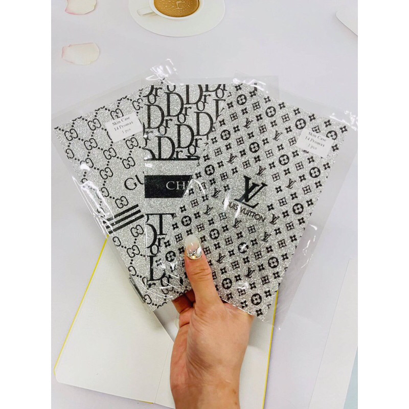 Dán Skin PPF Nhũ Kim Tuyến lấp lánh Full lưng , viền , camera iphone 7plus 8plus 11 12 13 14 pro max 14plus