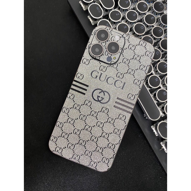 Dán Skin PPF Nhũ Kim Tuyến lấp lánh Full lưng , viền , camera iphone 7plus 8plus 11 12 13 14 pro max 14plus