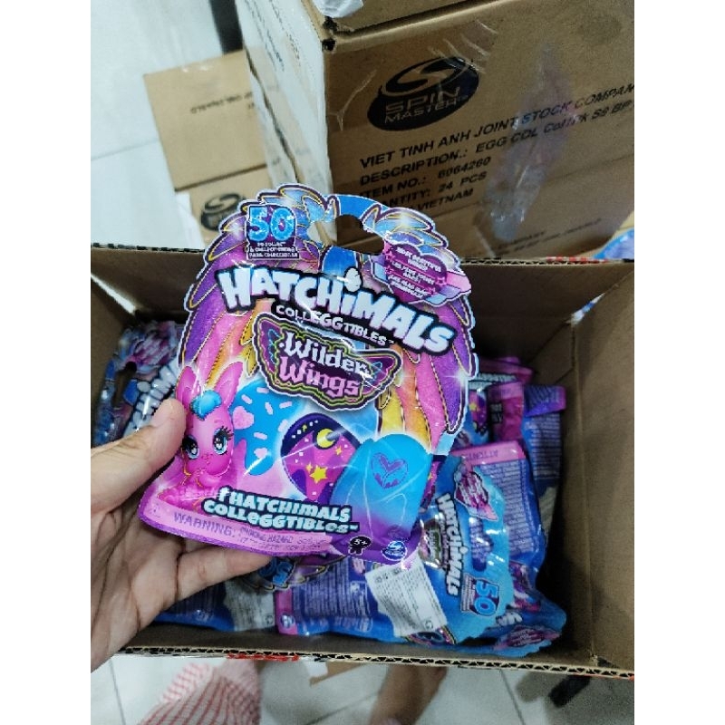 Trứng Hatchimals ss9 có cánh 1 gói 1 trứng