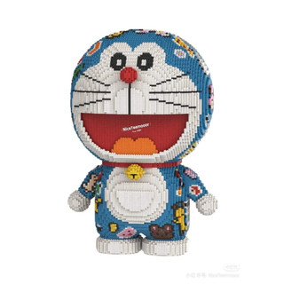 Mô hình lắp ráp Doraemon 60cm Doraemon săm trổ Doraemon Tattoo Lắp ráp le go cỡ lớn