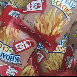 Lẻ 1 gói snack khoai tây+ cà chua