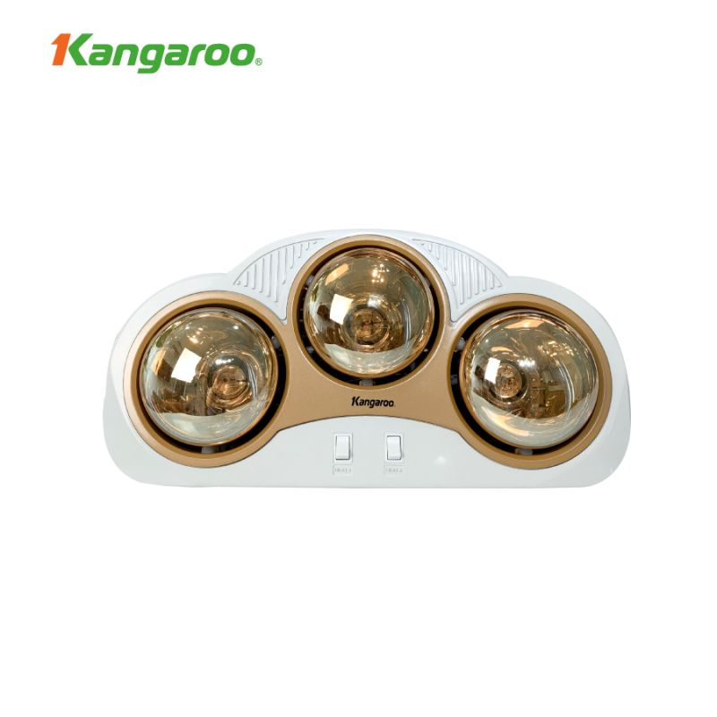 Đèn sưởi nhà tắm Kangaroo KG3BH03, phù hợp với diện tích 10 – 15m²