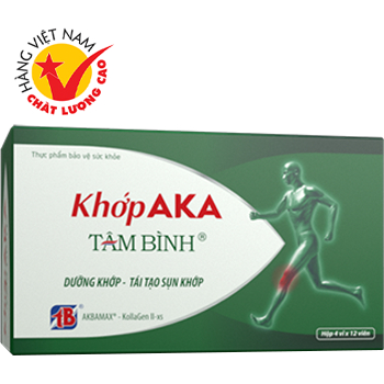 Khớp AKA Tâm Bình hộp 60 viên.