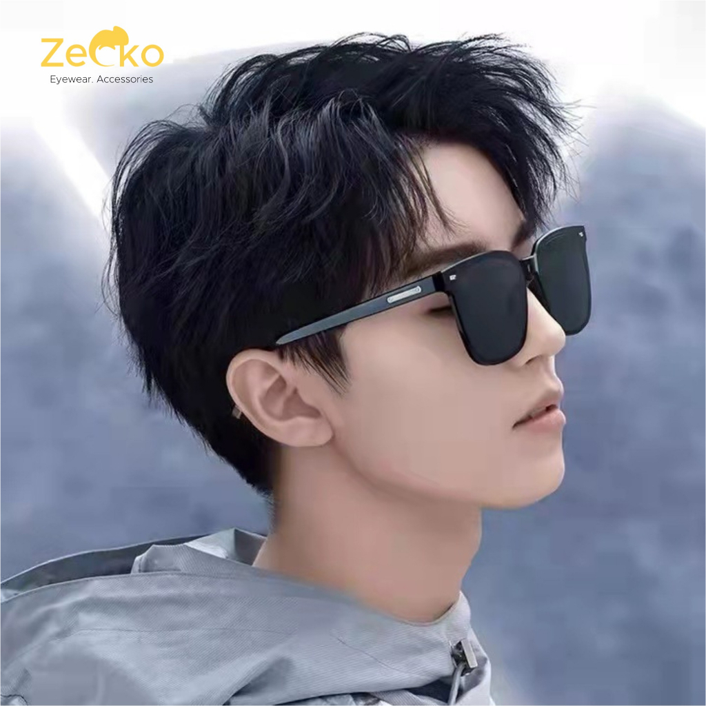 Kính mát nam nữ thời trang Zecko SGP17 tròng kính râm phân cực chống tia UV chống chói loá