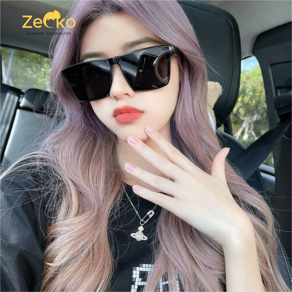 Kính râm nam nữ thời trang Zecko SGP16 tròng kính phân cực chống tia UV chống chói loá