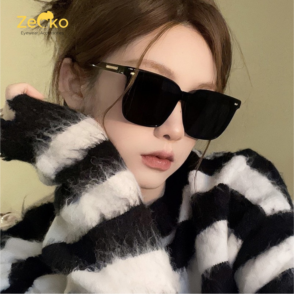 Kính mát nam nữ thời trang Zecko SGP17 tròng kính râm phân cực chống tia UV chống chói loá