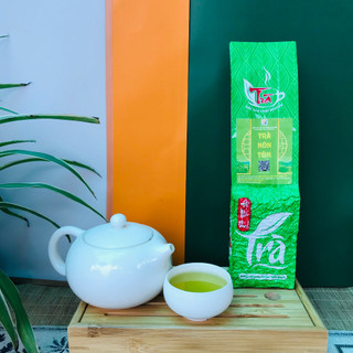 100G Trà Nõn Tôm Tân Cương Hảo Hạng - Phúc Nguyên Trà - Trà Thái Nguyên