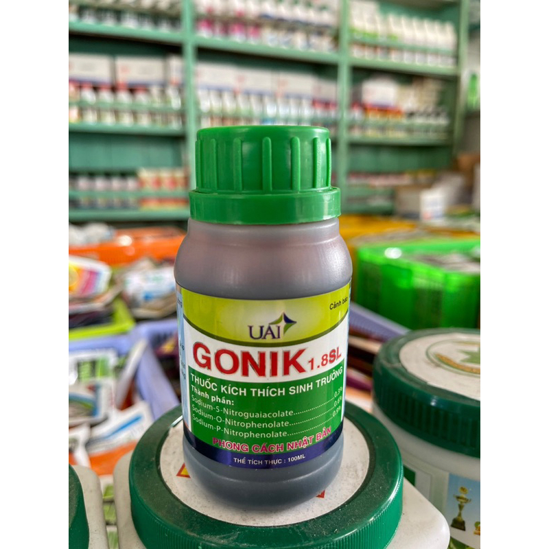 ATONIK 1.8 SL chai 100ml giúp hoa kiểng , cây ăn trái , rau màu phát triển tươi tốt