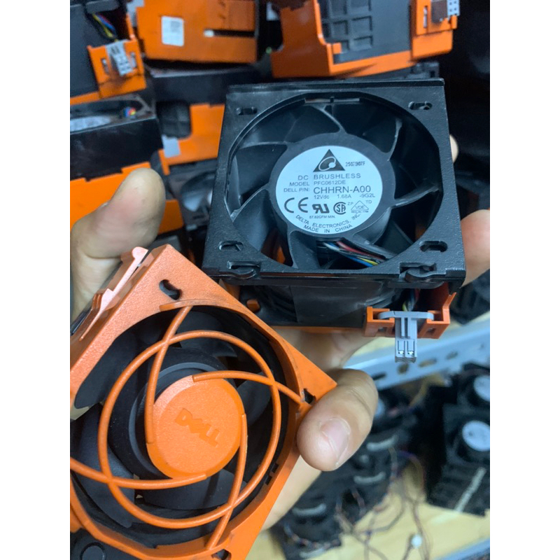Quạt phản lực dell ultro nidec,delta 12v 1.6a - 1.76A , vuông 6cm dày 3.8 4pin rất mạnh