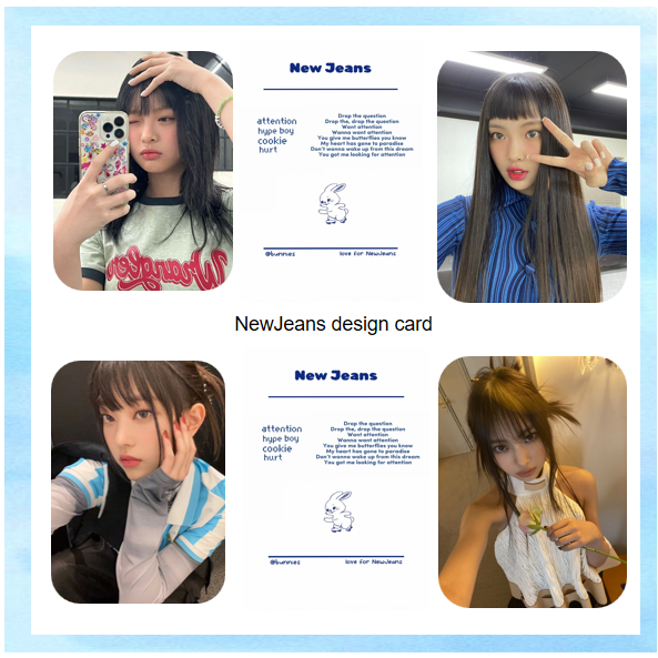Card NewJeans unoff/card des NewJeans