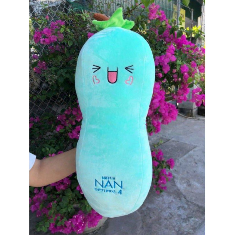 Gấu Bông hạt đậu 55cm - Quà tặng sữa Nan