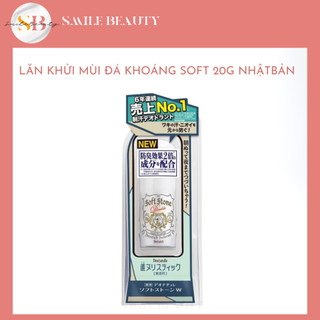 Lăn khử mùi đá khoáng soft stone 20g nhật bản
