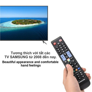 Remote Tivi Samsung Smart (Đen dài).