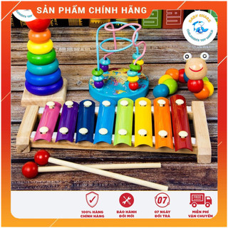 Combo 5 món đồ chơi phát triển trí tuệ cho bé,đồ chơi thông minh cho bé từ 1 đến 4 tuổi