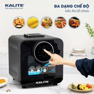 Nồi chiên hơi nước kalite steam star, hấp- chiên- nướng, 14,5l- hàng chính hãng