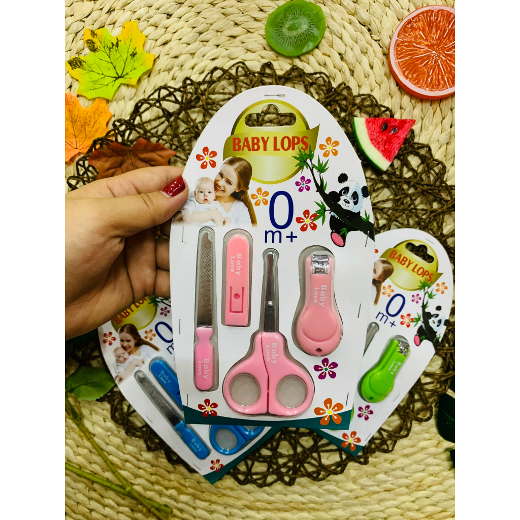 Bộ Bấm móng tay trẻ sơ sinh cắt móng tay bé bộ 3 chi tiết