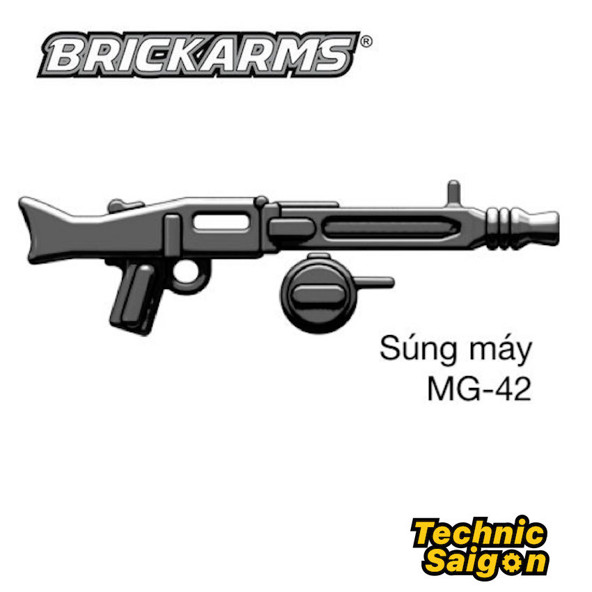 BrickArms B0125 Súng máy MG42 cho nhân vật LEGO