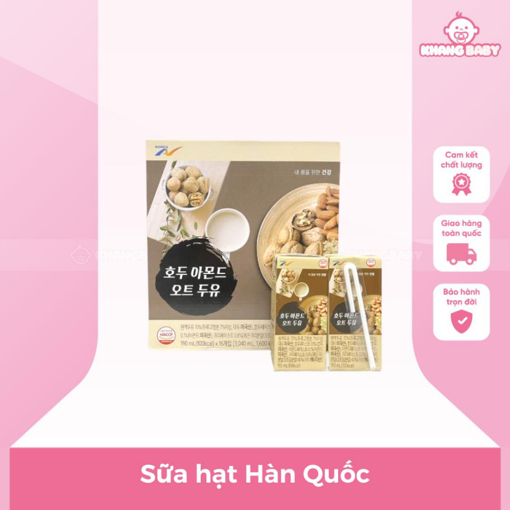 Sữa hạt Hàn Quốc thùng 16 hộp - Shop Khang Baby