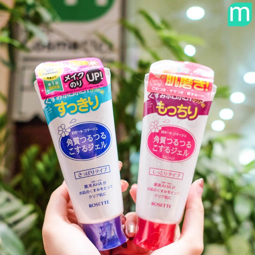 Tẩy Tế Bào Chết Dành Cho Da Mặt Rosette 120g Peeling Gel Nhật Bản
